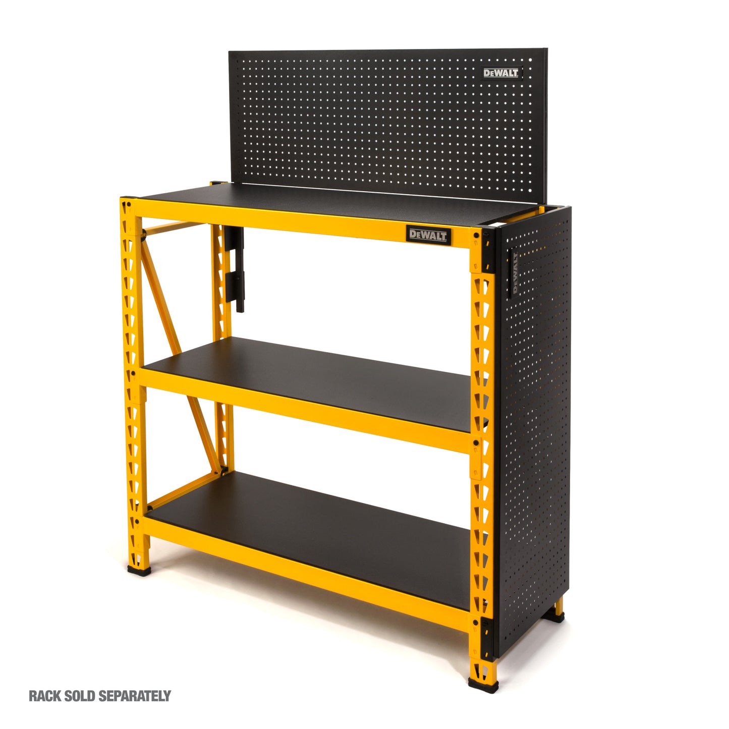 2-Piece Steel Pegboard Kit for 4-foot Industrial Storage Racks