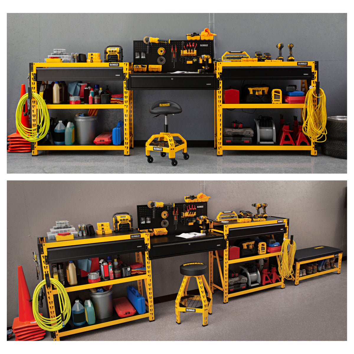 Dewalt Rack Dewalt 4-Foot Tall, 3 Shelf Industrial Storage Rack – Dewalt Shelving