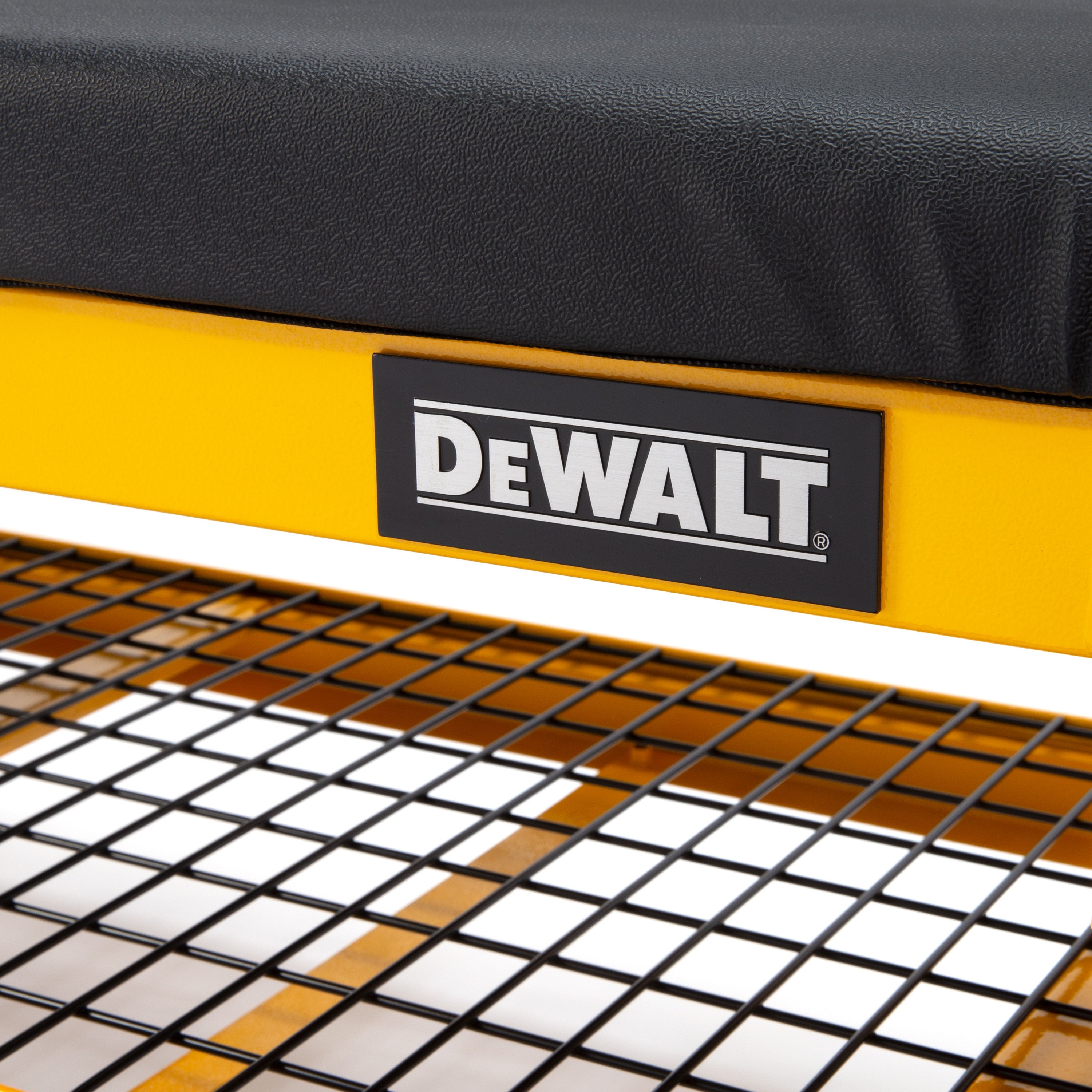 Dewalt Garage Bench With Wire Grid Storage Shelf – Dewalt Shelving