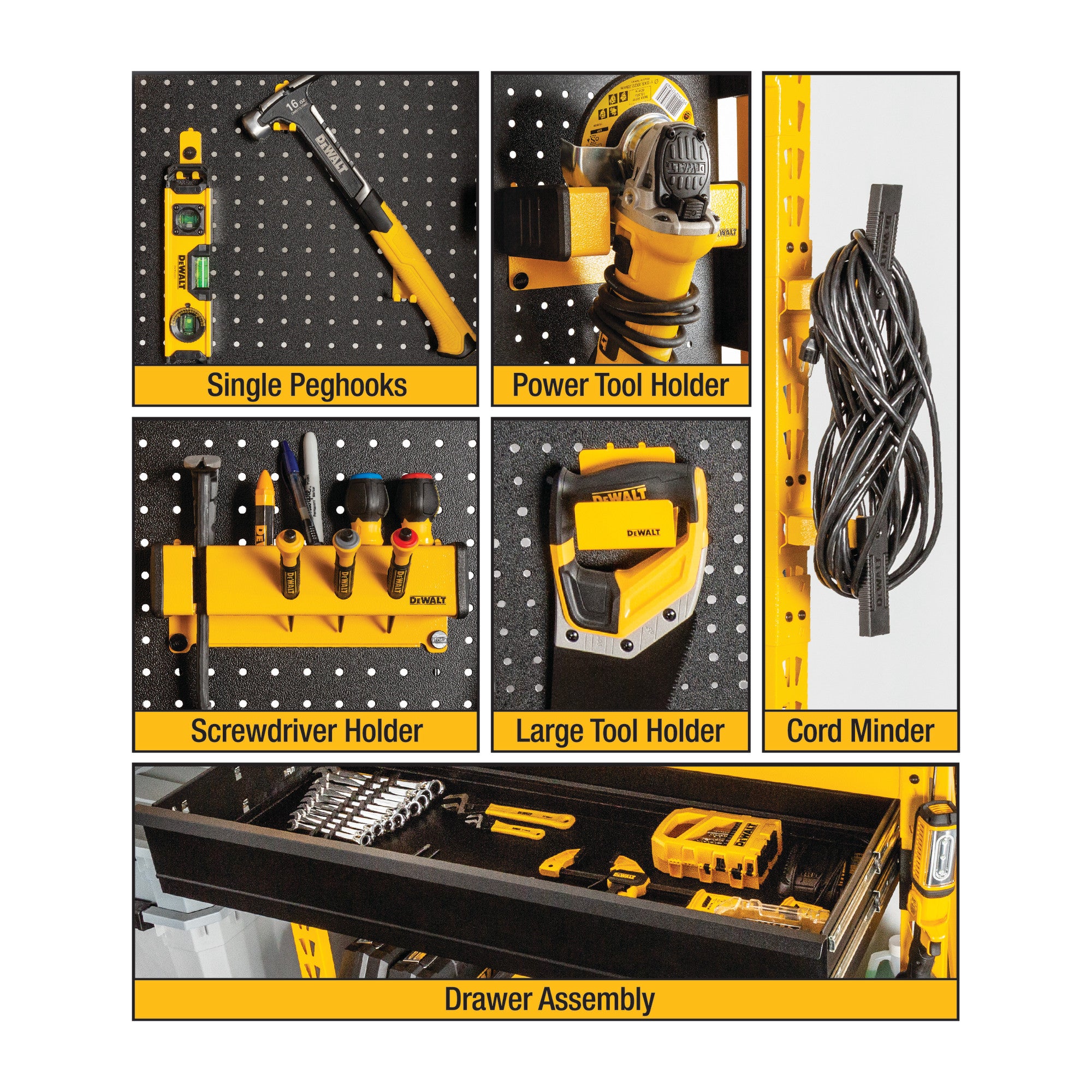 Dewalt 4 Foot Storage And Work Bench Kit Dewalt Shelving